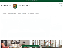 Tablet Screenshot of bernhausfurniture.com